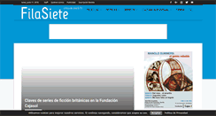 Desktop Screenshot of filasiete.com